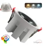 Empotrable LED 6W - 9W - 12W  Bridgelux Chip - UGR11 - 3CCT - CRI +92 - Imagen 7