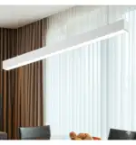 Lámpara lineal LED colgante y superficie 50W | POLARIS BLANCO | Interconexión lineal | 3CCT | 150cm - Imagen 4