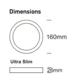 Plaf&oacute;n LED Superficie Circular 15W | 4CCT | UGR19 |SMD2835 140Lm/W | CRI92 - Imagen 6