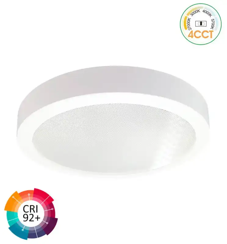 Plafón LED Superficie Circular 15W