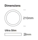 Plaf&oacute;n LED Superficie Circular 24W | 4CCT | UGR19 |SMD2835 140Lm/W | CRI92 - Imagen 3