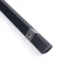 Perf&iacute;l Aluminio Negro para Tira LED Instalaci&oacute;n Esquinas - Difusor Opal x 2M - Imagen 4
