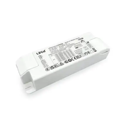 Driver Lifud 40W Salida:  9-40V 700-1050mA Dimable DALI/PUSH IP20