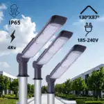 Farola led 30W 4kV 6000K exterior gris - Imagen 4