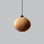 L&aacute;mpara Colgante "Idali" Color Beige/Flor&oacute;n Negro/Cable Negro - Imagen 5