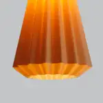 Lámpara Colgante "Lindor" Color Beige/Florón Negro/Cable Negro - Imagen 4