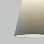 L&aacute;mpara Colgante "Shu" Color Blanco/Flor&oacute;n Negro/Cable Negro - Imagen 3