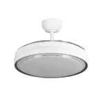 Ventilador Dc Siux Funci&oacute;n Verano-Invierno 60w Blanco 3 Aspas 107d 6980lm 3500-4000-6500k  Remoto y Temporizador - Imagen 3