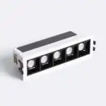 Foco Lineal LED 7W Empotrable Optic CRI90 Corte 140x35 mm