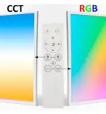 Panel LED 60x60 - Dimable - 40W CCT + RGB + SMART Google - Alexa C/Mando - Imagen 4