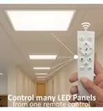 Panel LED 60x60 - Dimable - 40W CCT + RGB + SMART Google - Alexa C/Mando - Imagen 7