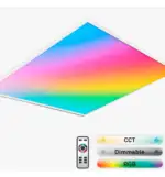 Panel LED 60x60 - Dimable - 40W CCT + RGB + SMART Google - Alexa C/Mando - Imagen 8