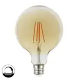 Bombilla LED Filamento Vintage 8W E27 G125 - Dimmable - Imagen 3