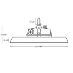 Campana Industrial LED 80W-100W-150W-200W - UFO - CHIP LUMILEDS