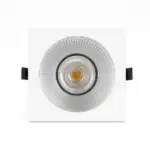 Foco Downlight LED Cuadrado 60W GXtronic | 3CCT | CRI+92 | IP65 | Corte &Oslash;205mm - Imagen 4