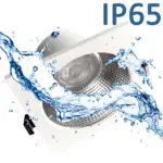 Foco Downlight LED Cuadrado 60W GXtronic | 3CCT | CRI+92 | IP65 | Corte &Oslash;205mm - Imagen 5