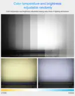 Ba&ntilde;ador led  24W, RGB+CCT, SYS-T1 PACK INCLUIDO - Imagen 10
