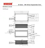 M&oacute;dulo &Oacute;ptico LED 60W | SMD3030 Bridgelux 180Lm/W | Driver Moso Regulable 1-10V y Programable | 140&ordm;x140&ordm; - Imagen 6