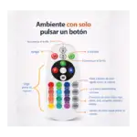 Esfera LED RGB Solar, IP67, Recargable, con control remoto - Imagen 9