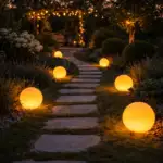 Esfera LED RGB Solar, IP67, Recargable, con control remoto - Imagen 6