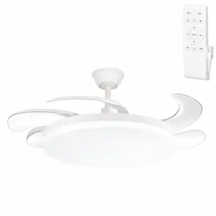 Ventilador Dc Blanco