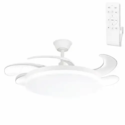 Ventilador Dc Blanco