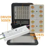 Foco Proyector LED 200W | MAXLITE | 3CCT Driver SOSEN | IP65 160Lm/W | 5 A&ntilde;os Garant&iacute;a - Imagen 10