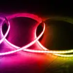 Tira LED 24V RGB COB 420 LED/m 5m 18W/m Ancho 10mm Corte 5cm IP20
