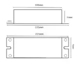 Fuente de Alimentaci&oacute;n Estanca 24V 200W IP68 | GXtronic | 2 Salidas - Imagen 5