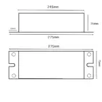 Fuente de Alimentaci&oacute;n Estanca 24V 400W IP68 | GXtronic | 2 Salidas - Imagen 5