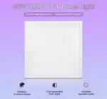 Panel LED Back 40W RGB + CCT, RF, 60x60cm - Imagen 9
