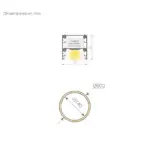 L&aacute;mpara LED Circular Colgante SOLARIS | 90CM 38W | ON/OFF | DALI - Imagen 6