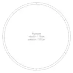 Lámpara LED Circular Colgante SOLARIS | 120CM 56W | ON/OFF | DALI - Imagen 5