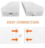 Lámpara LED Hexagonal Panel de Abeja | ARTISTIC SMD2835 OSRAM CHIP | L120CM - Imagen 5