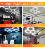 Lámpara LED Hexagonal Panel de Abeja | ARTISTIC SMD2835 OSRAM CHIP | L120CM - Imagen 6