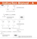 Lámpara LED Hexagonal Panel de Abeja | ARTISTIC SMD2835 OSRAM CHIP | L120CM - Imagen 11