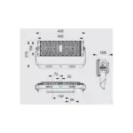 Foco Proyector LED 250W Stadium 37500Lm Driver Meanwell 1-10V IP65 Philips 3030 100.000H - Imagen 5