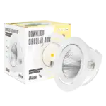 Foco Downlight LED 40W  4000Lm 6000ºK Orientable UGR17 50.000H    [BX3-40W-G-CW] - Imagen 3