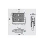 Foco Proyector LED 500W Stadium 75000Lm Driver Meanwell 1-10V IP65 Philips 3030 100.000H - Imagen 5
