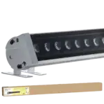 Bañador de Pared LED  24W 1836Lm 4200ºK IP65 40.000H  [BX3-623025-W] - Imagen 3