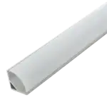Perfíl AluMinio para Tira Led Instalación Esquinas - Difusor Opal x 2M [BX3-A1616]