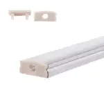 Perfíl AluMinio para Tira Led - Difusor Opal x 2M [BX3-A1707] - Imagen 3