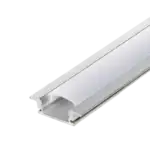 Perfíl Aluminio para Tira Led - Difusor Opal x 2M [BX3-A1708]
