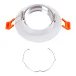 Aro Foco Downlight  Circular Basculante AluMinio Blanco 93Mm [BX3-ARO-1004] - Imagen 6