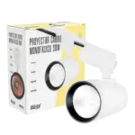 Foco de Carril LED 30W 2.700Lm CRI85 6000ºK Monofásico 40.000H   [BX3-FC-30W-W-CW] - Imagen 8