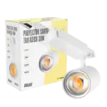 Foco de Carril LED 30W 2.700Lm CRI90 6000&ordm;K Trif&aacute;sico 40.000H   [BX3-FC-3F-30W-W-CW] - Imagen 8