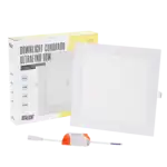 Placa LED 18W 1.350Lm 6000&ordm;K Cuadrada 40.000H  [BX3-GP-LZ-6]