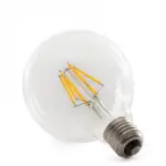 Bombilla LED E27 6W  432Lm 2000ºK Filamento G95 40.000H  [BX3-LF-G95-E27-6W-WW] - Imagen 6