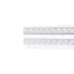 Perfíl de Aluminio para Empotrar Escayola/Pladur Tira Led 9mm  - 1M [BX3-PA-639-1M] - Imagen 3