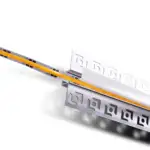 Perfíl de Aluminio para Empotrar Escayola/Pladur Tira Led 9mm  - 1M [BX3-PA-639-1M] - Imagen 4